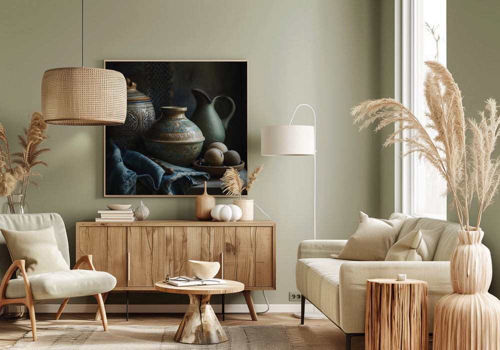 Timeless Pottery Still | Canvas