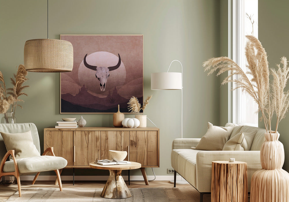 Desert Moonrise | Canvas