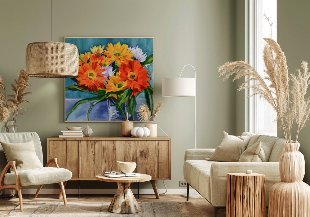Flowers In Vase | Canvas