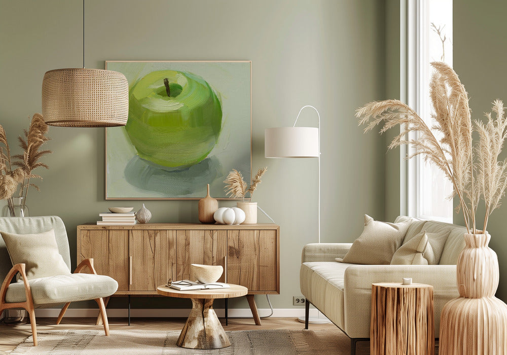 Green Apple | Canvas