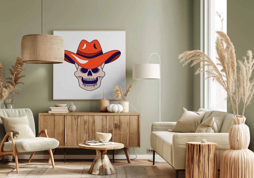 Cowboy Skull Icon | Canvas