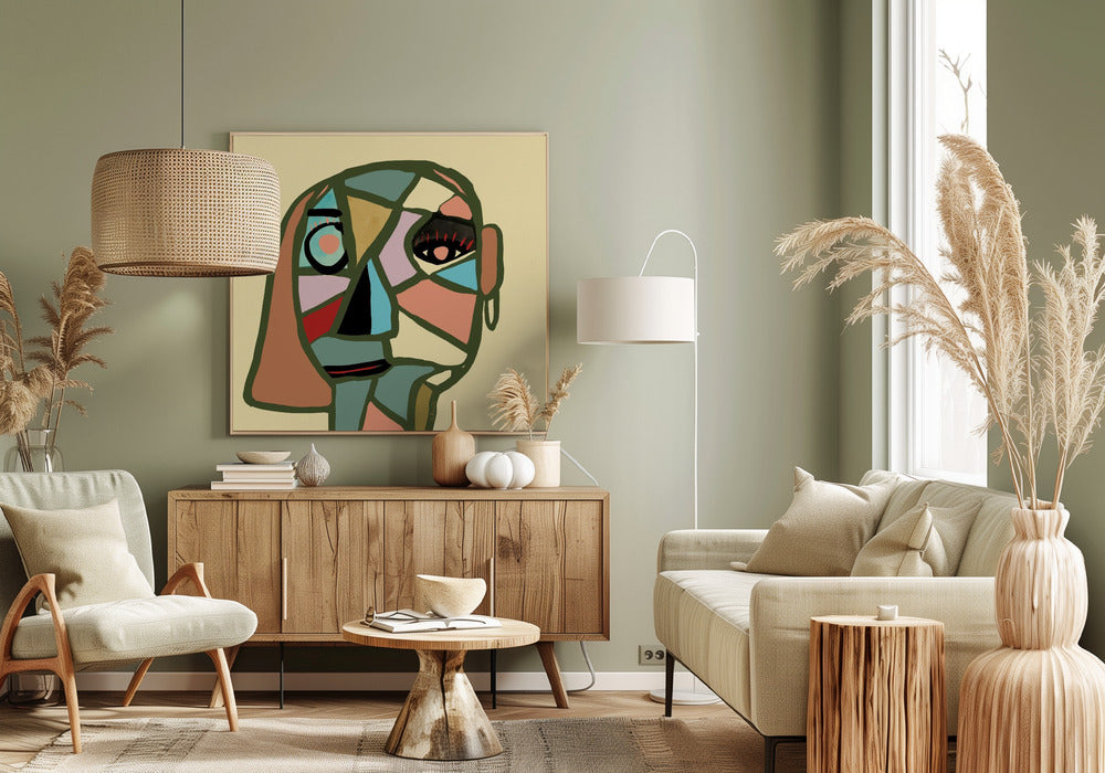 Abstract face | Canvas