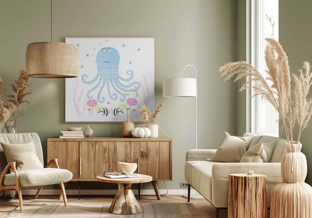 Smiling Sea Friend | Canvas