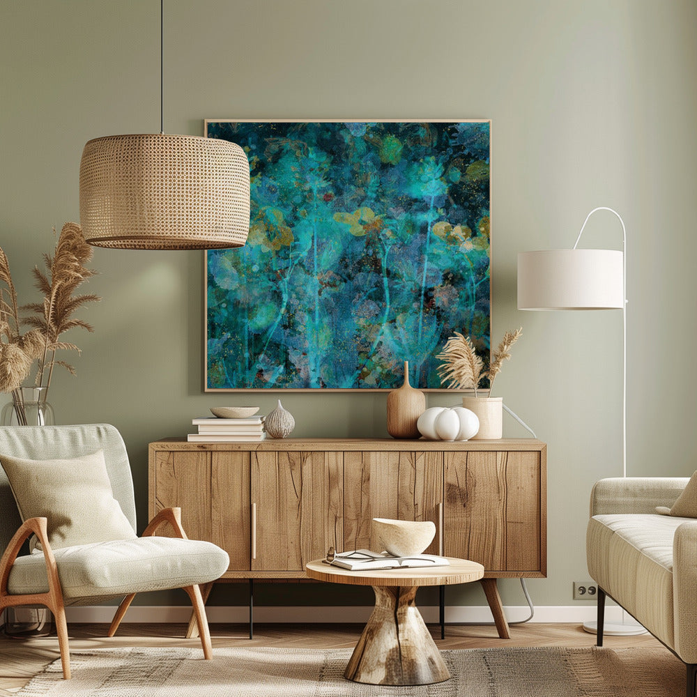 Painterly flowers | Canvas
