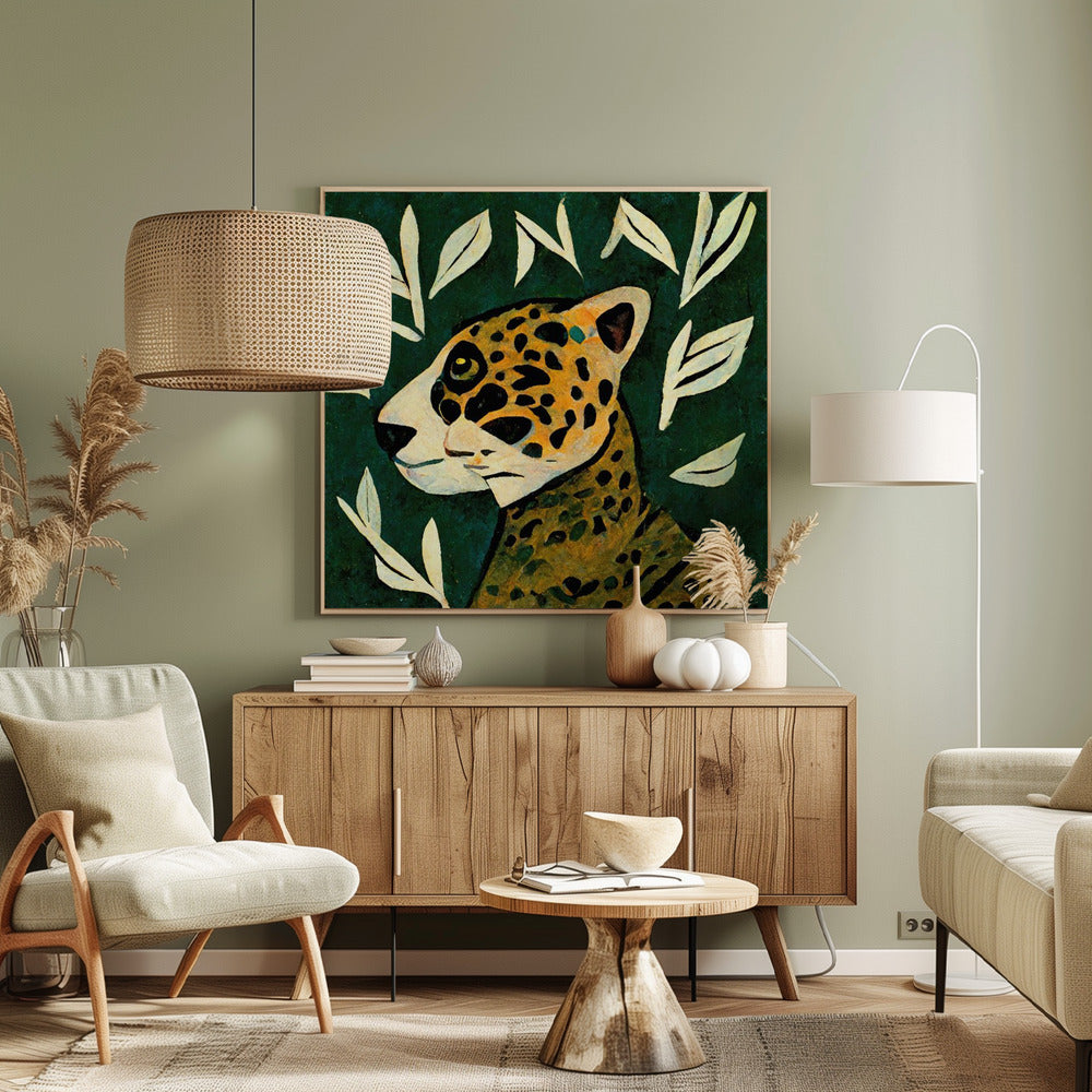 Jaguar's Gaze | Canvas