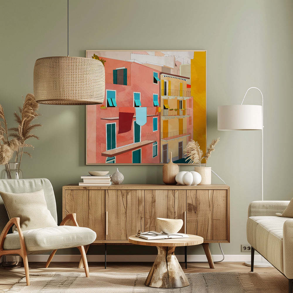 Little Italy Houses | Canvas