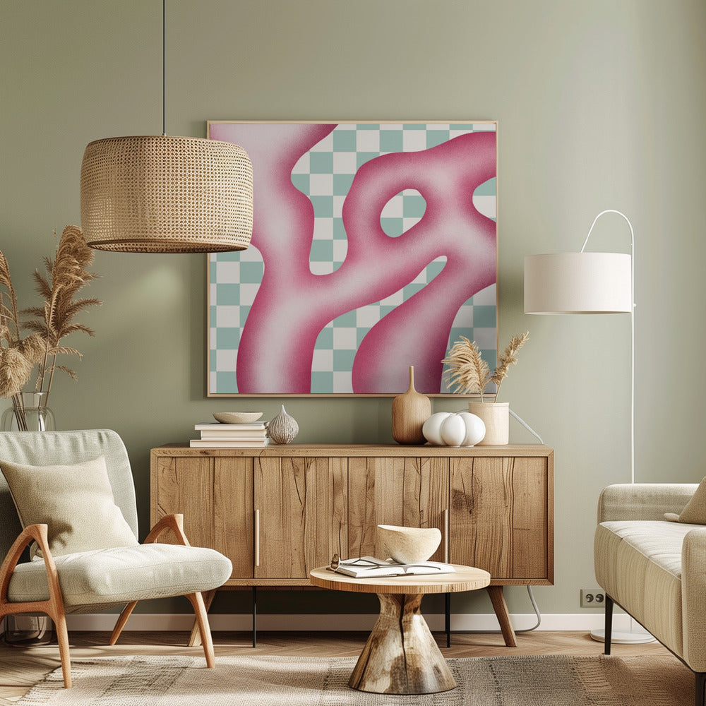 Abstract liquid 09 | Canvas