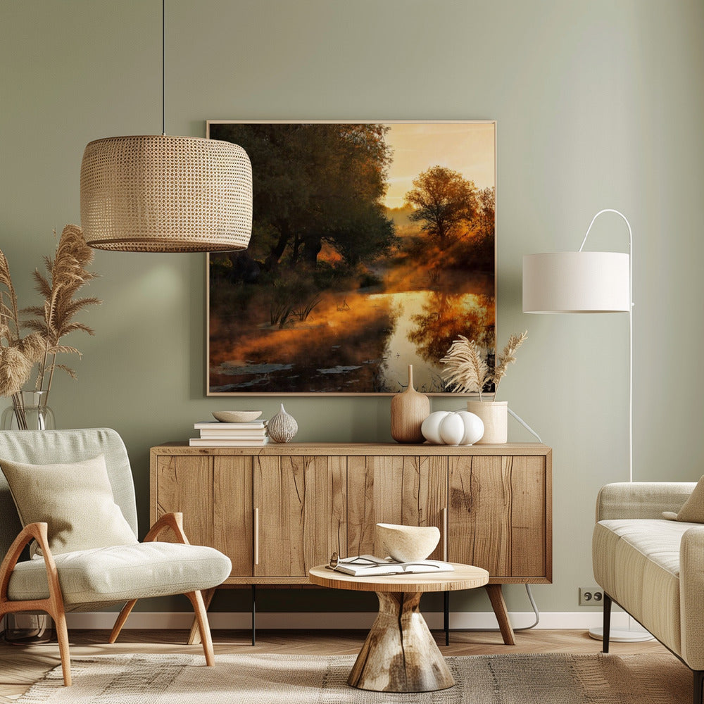 When nature paints with light I | Canvas