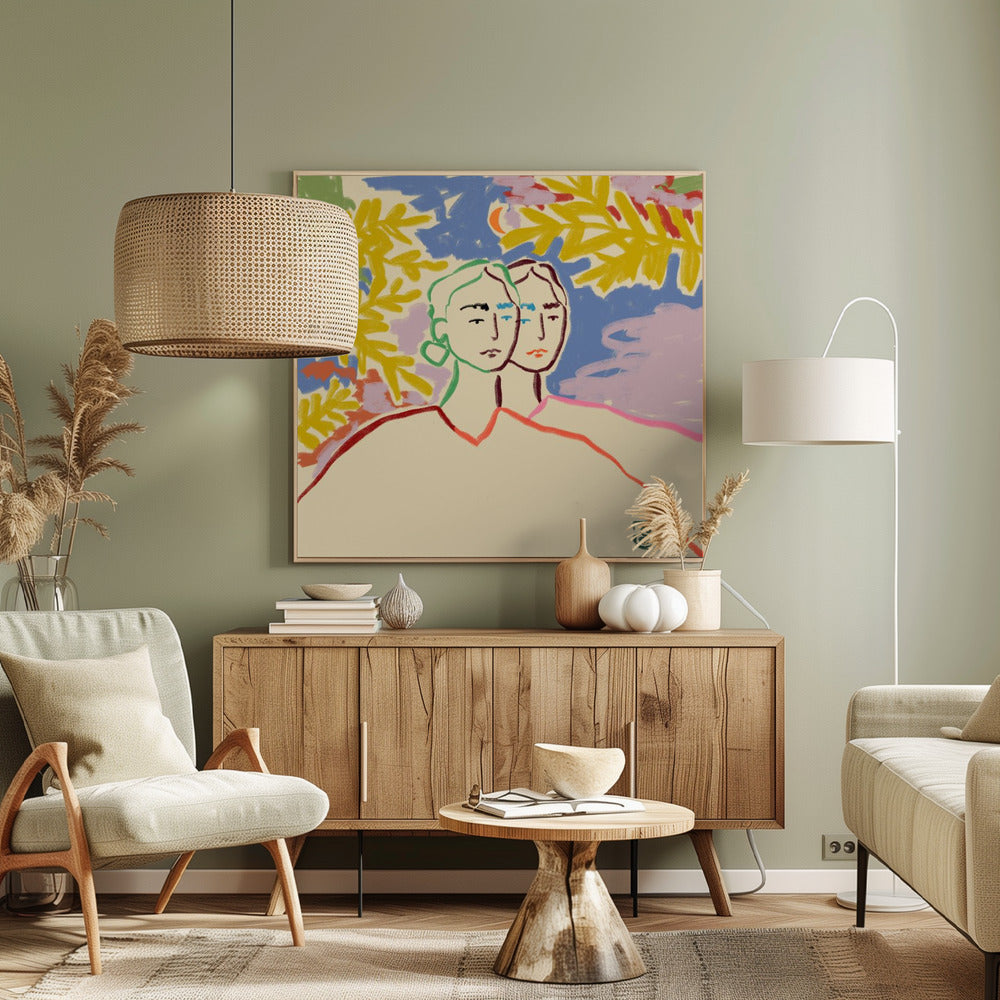 Dual Serenity | Canvas