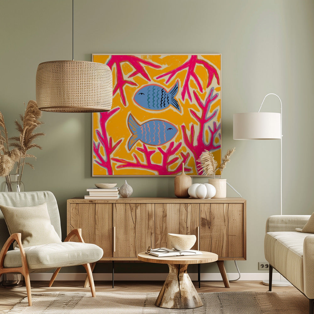Coral Companions | Canvas
