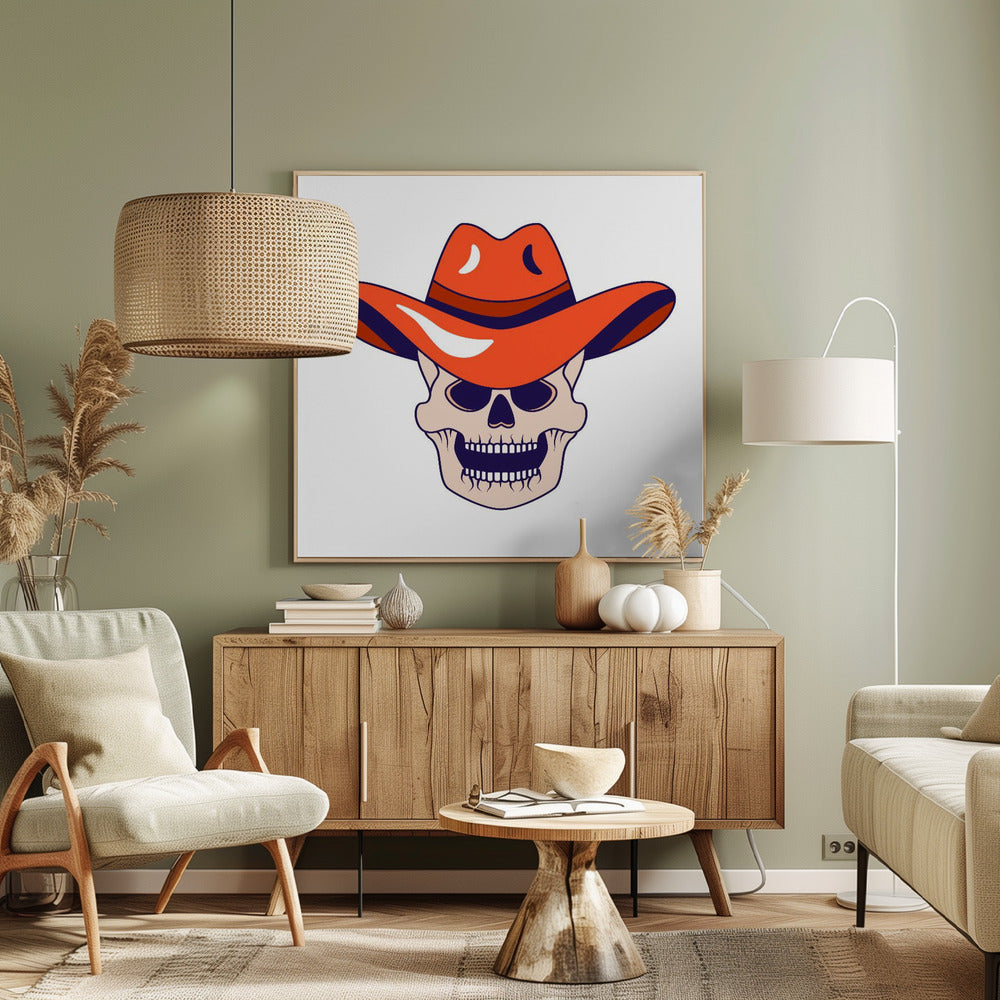 Cowboy Skull Icon | Canvas