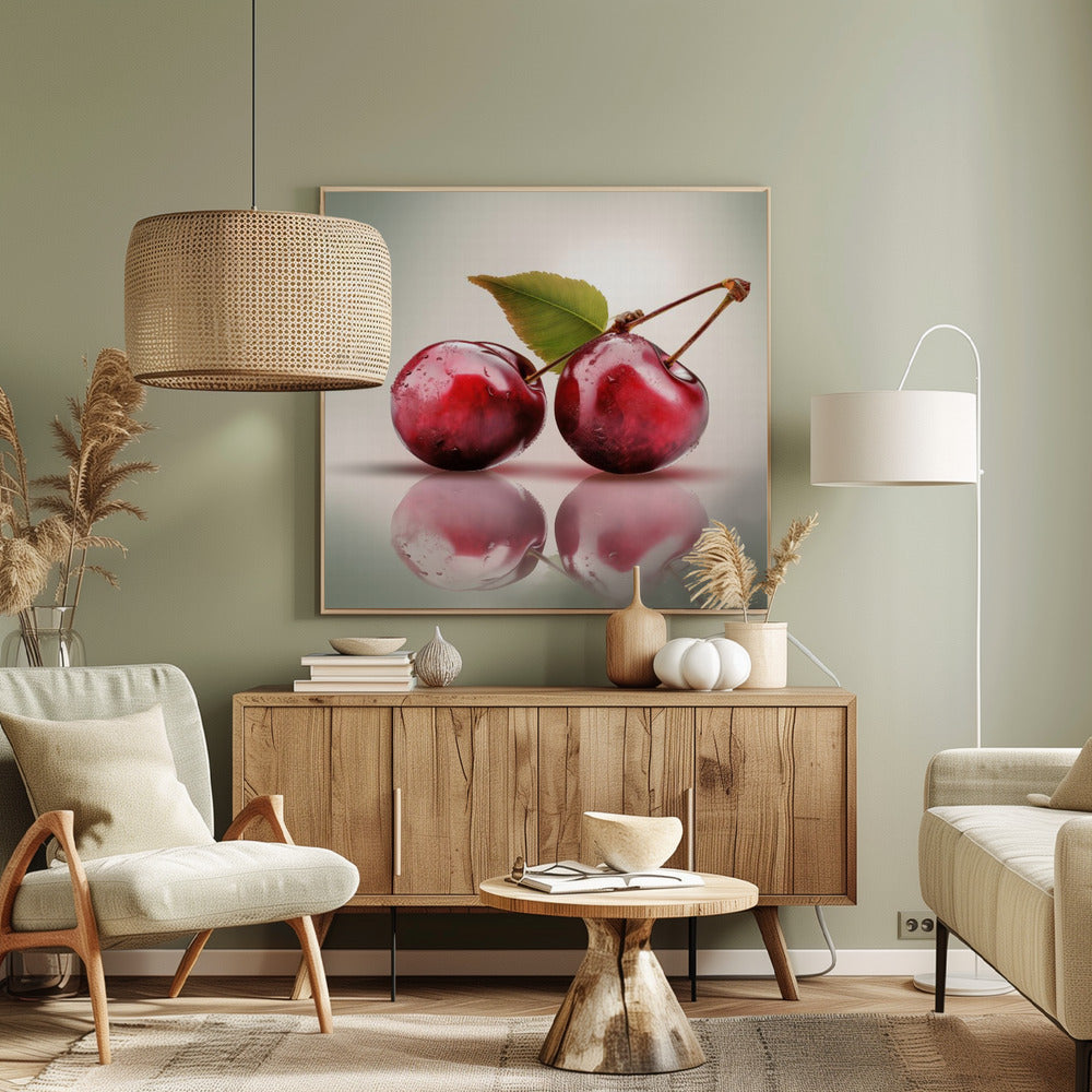 Two Cherries | Canvas