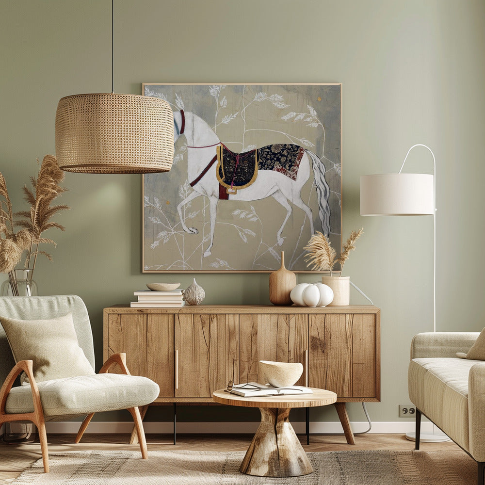 Equestrian Elegance Tapestries of Time Iv | Canvas