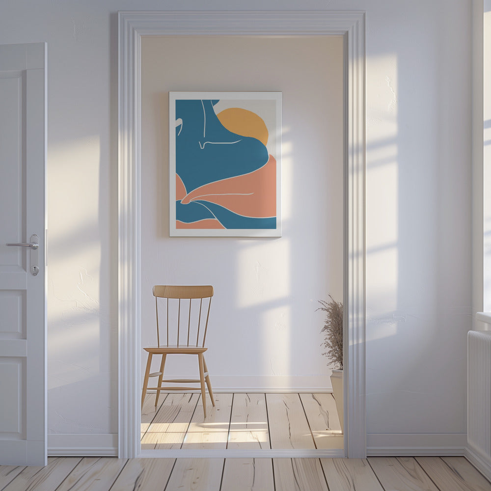 Blue Shoulder | Canvas