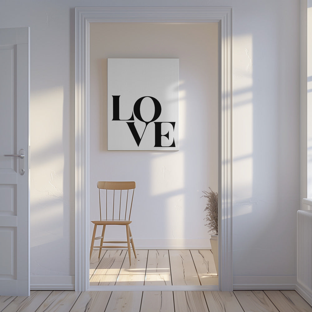 Bold Love Typography | Canvas