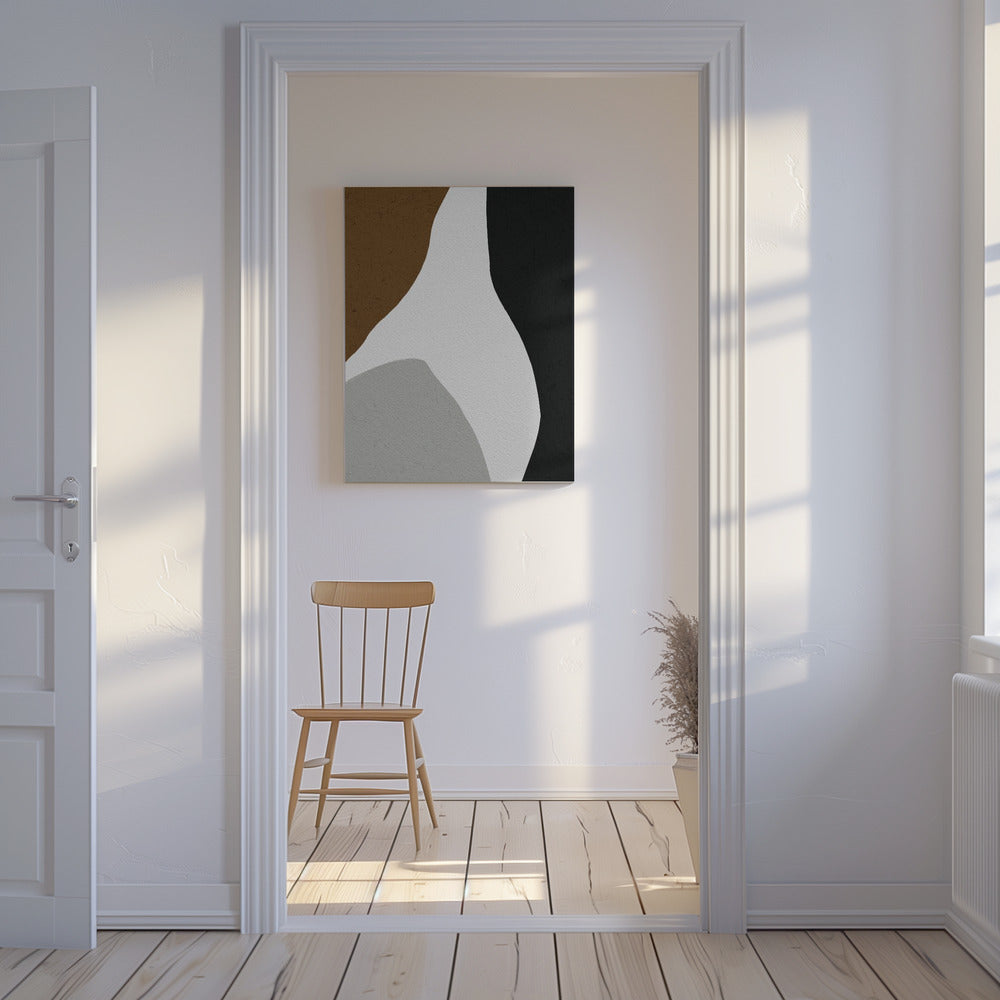 Organic Shapes and a Minimalistic Color Palette | Canvas