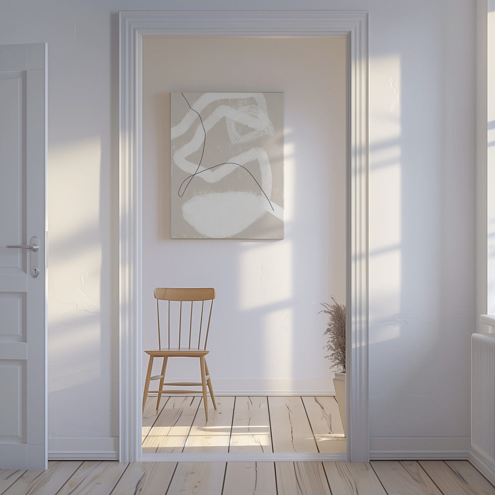 Organic Lines And Shapes | Canvas