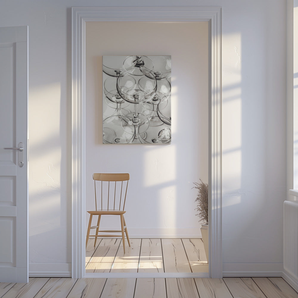 Champagne tower_7 | Canvas