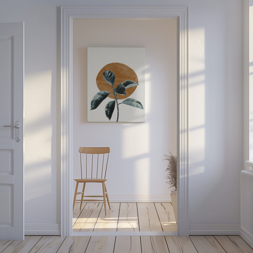 Leaf and Sun | Canvas