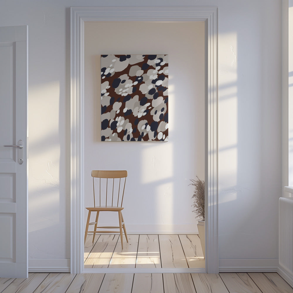 Abstract Dotscape | Canvas