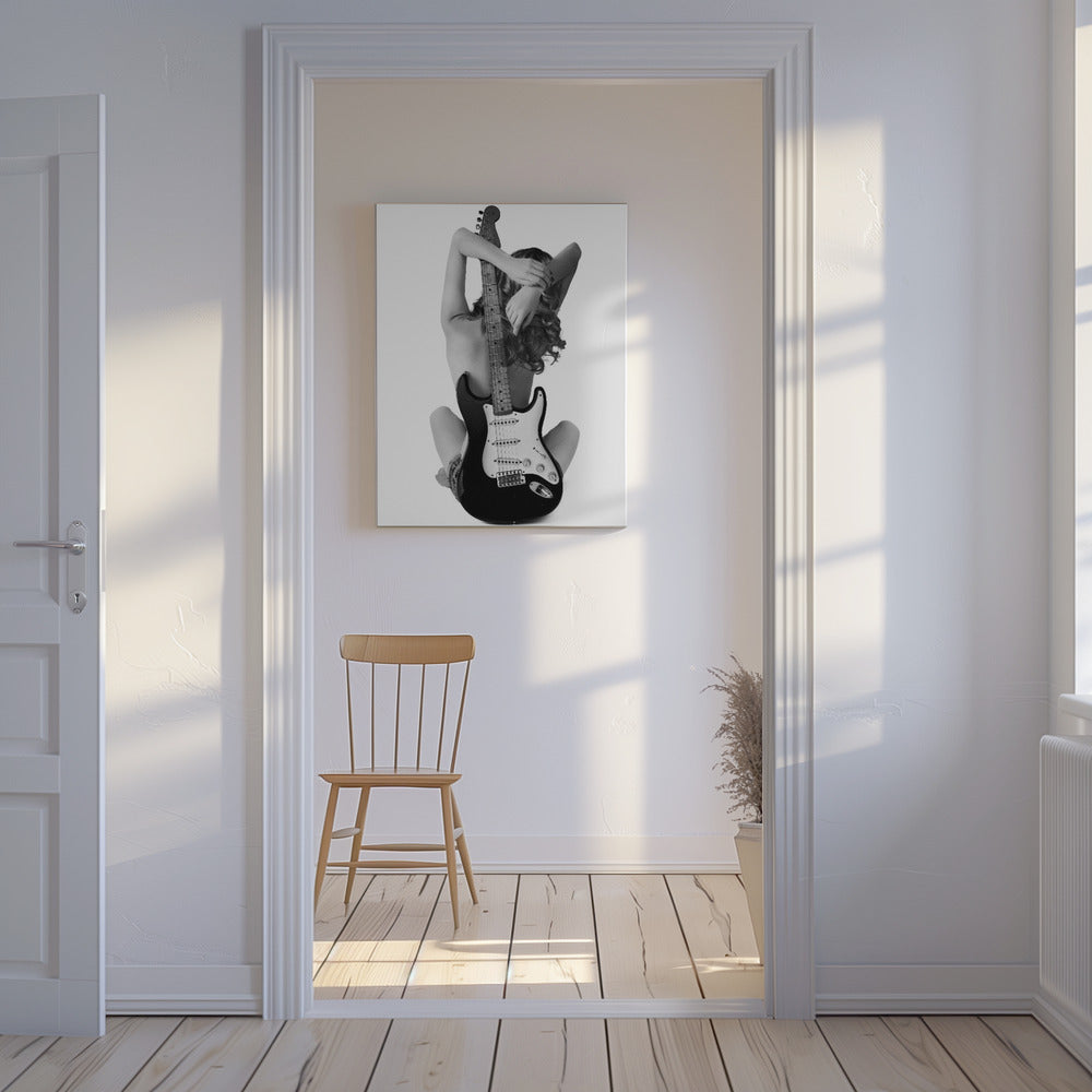 Lady And The Strat | Canvas