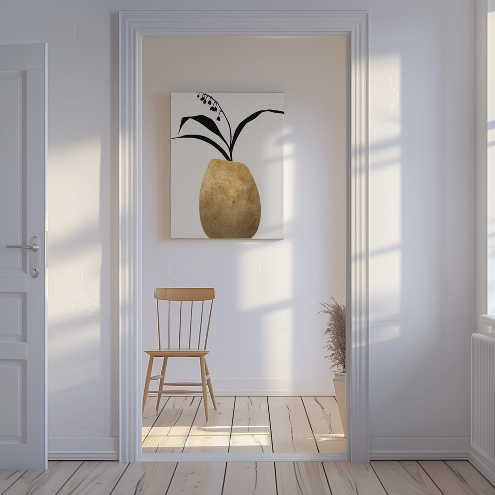 Water Lilies Gold | Canvas
