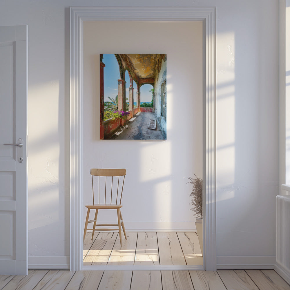 Tropical Balcony | Canvas