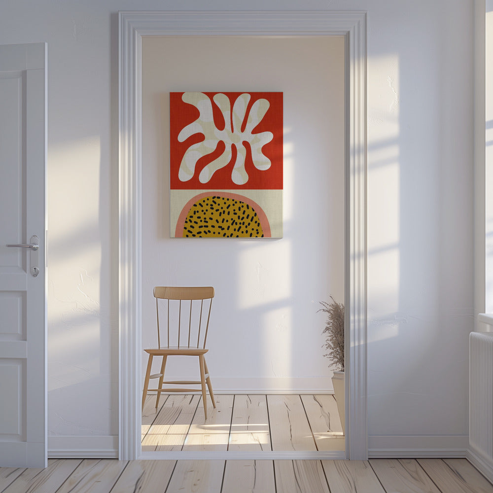 Mid Century Cut Outs | Canvas