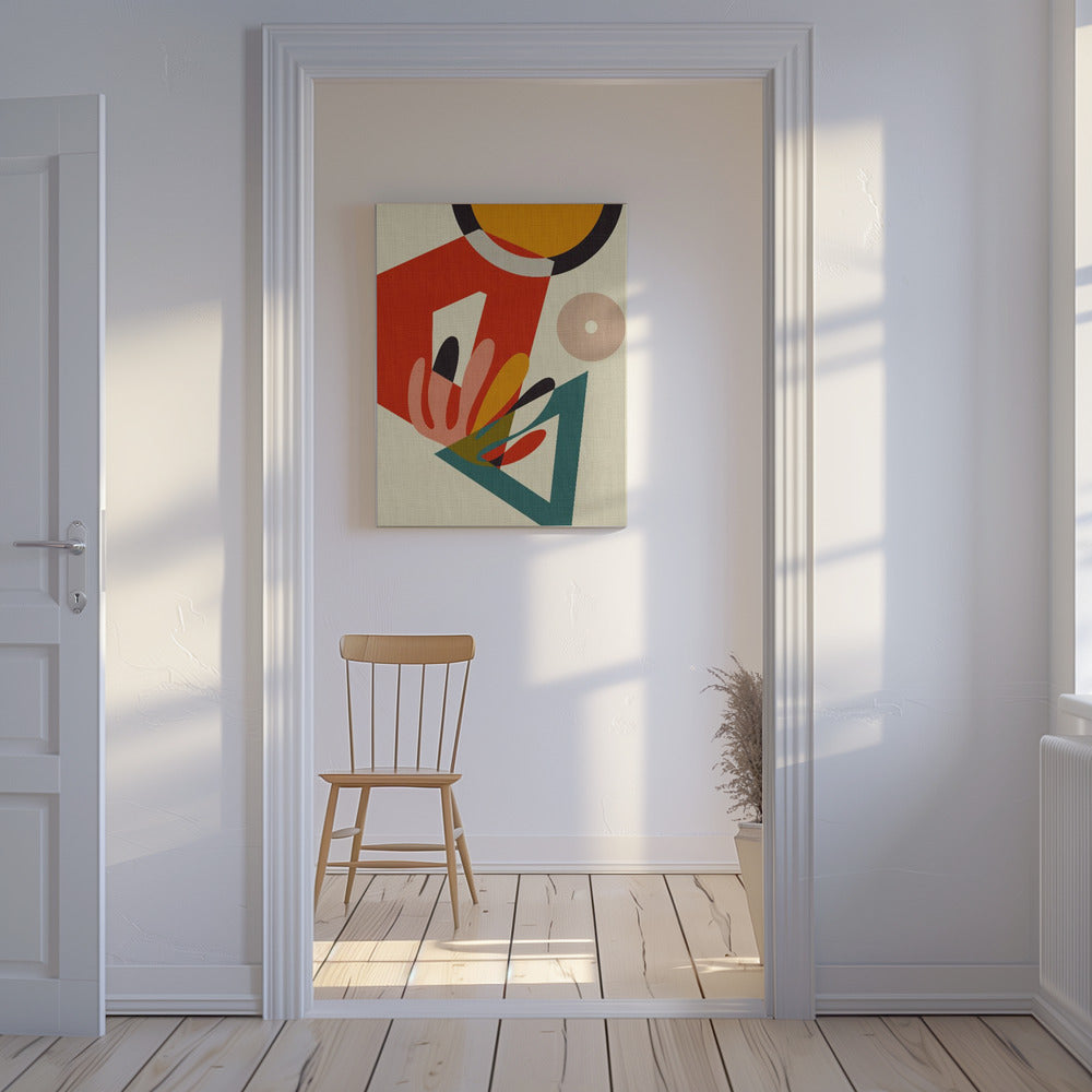 Mid Century Cirque 2 | Canvas