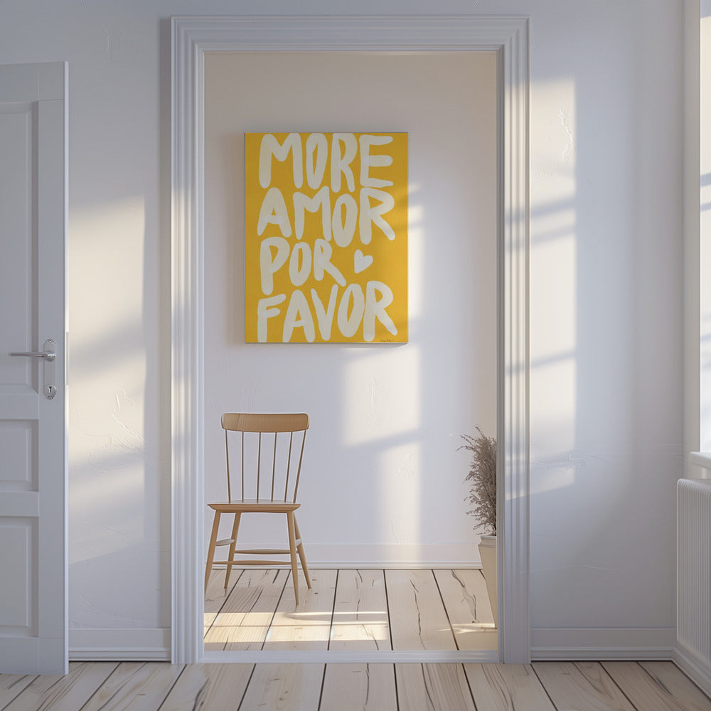 More Amor Por Favor | Canvas