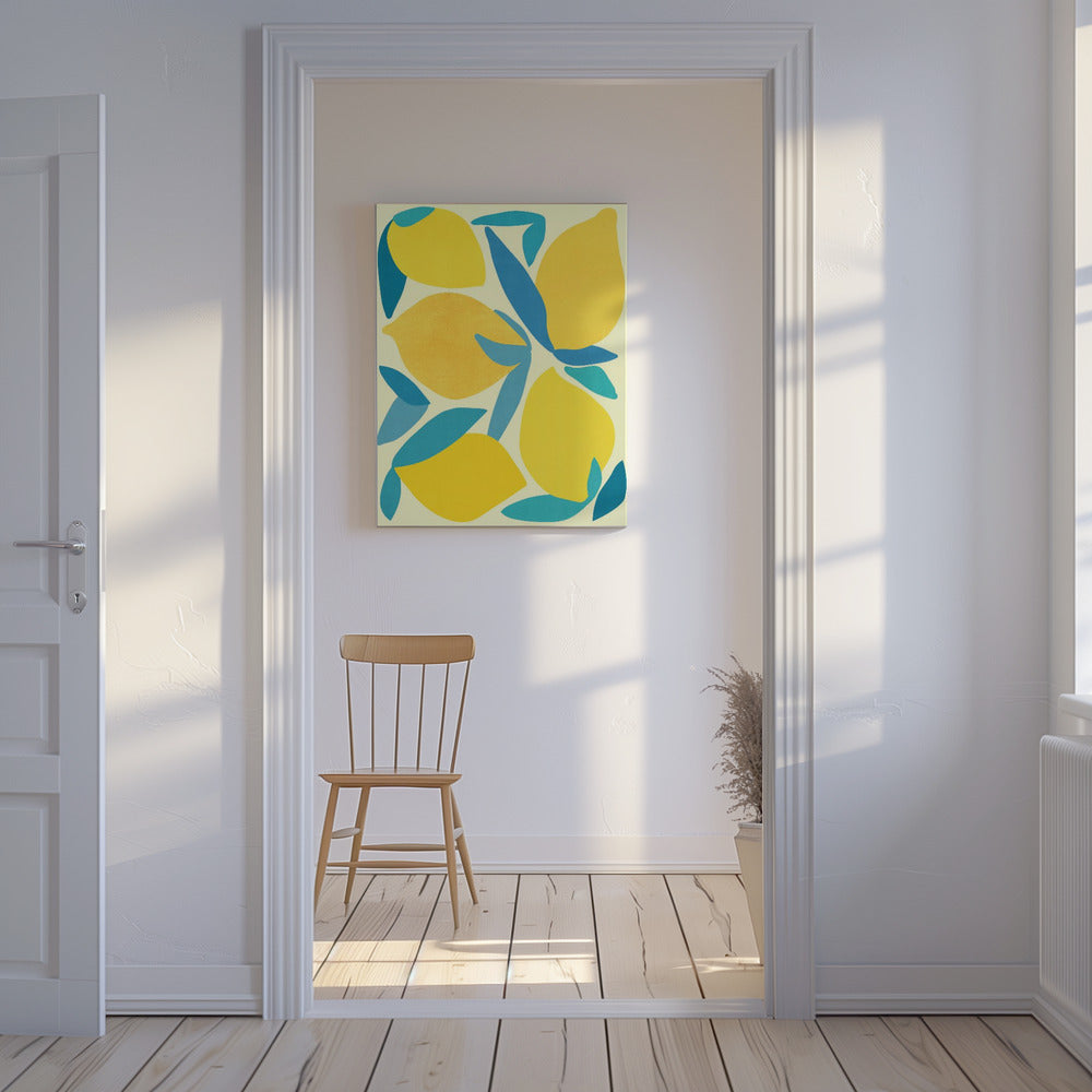 Lemon Shapes | Canvas