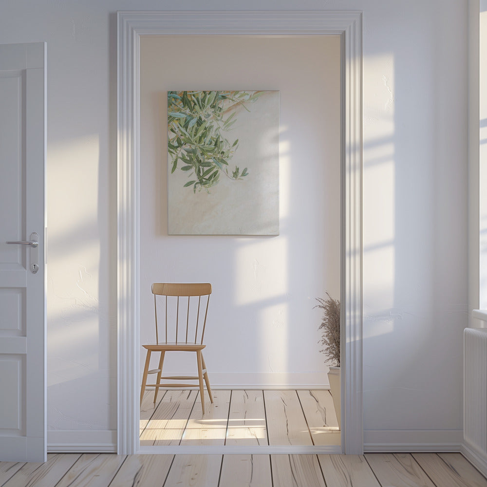 Olive Tree Leaves | Canvas