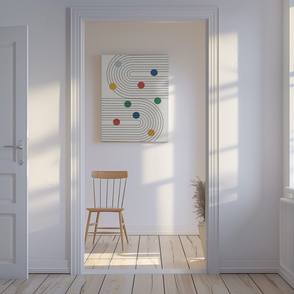 Curved Pathways | Canvas