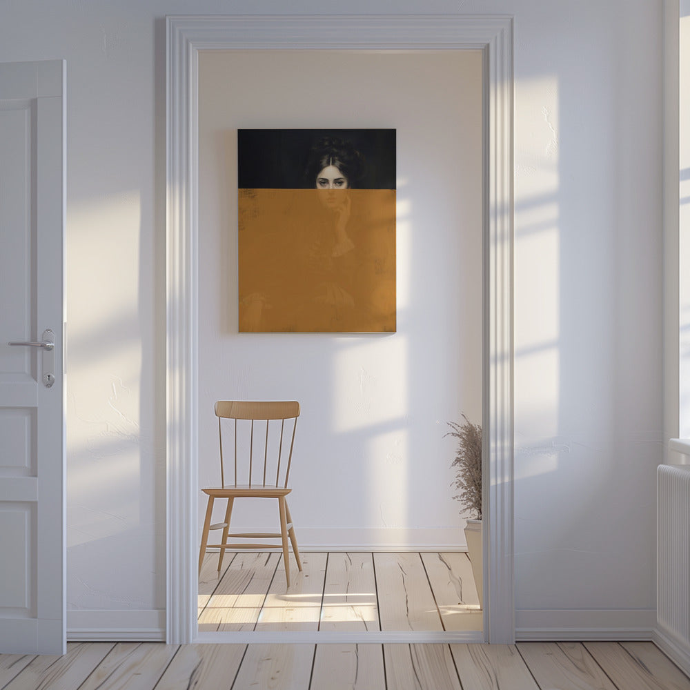 Altered Portrait of Woman | Canvas