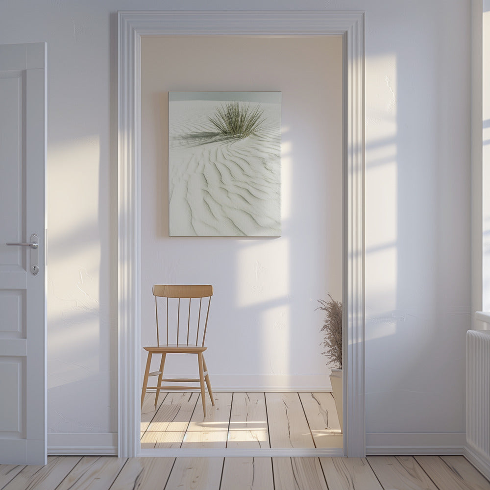 WHITE SANDS Idyllic vintage scenery | Canvas