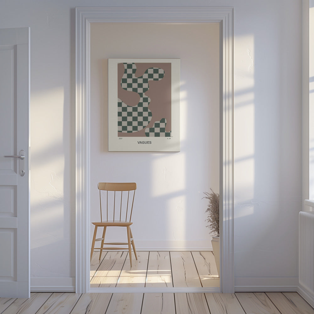 Vagues nr 34 Poster | Canvas