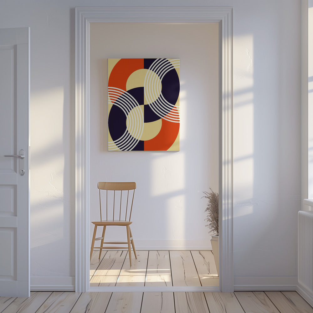 Interwoven Circles | Canvas