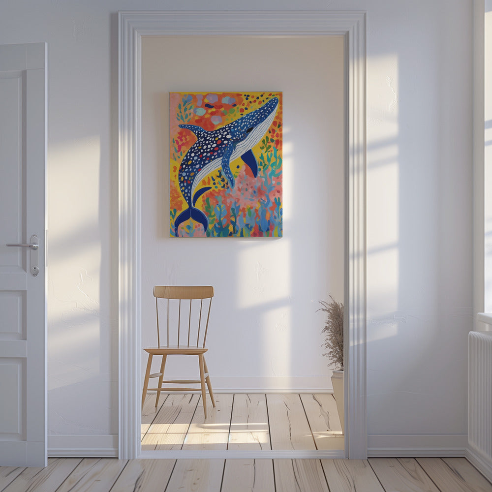Spotted Whale | Canvas