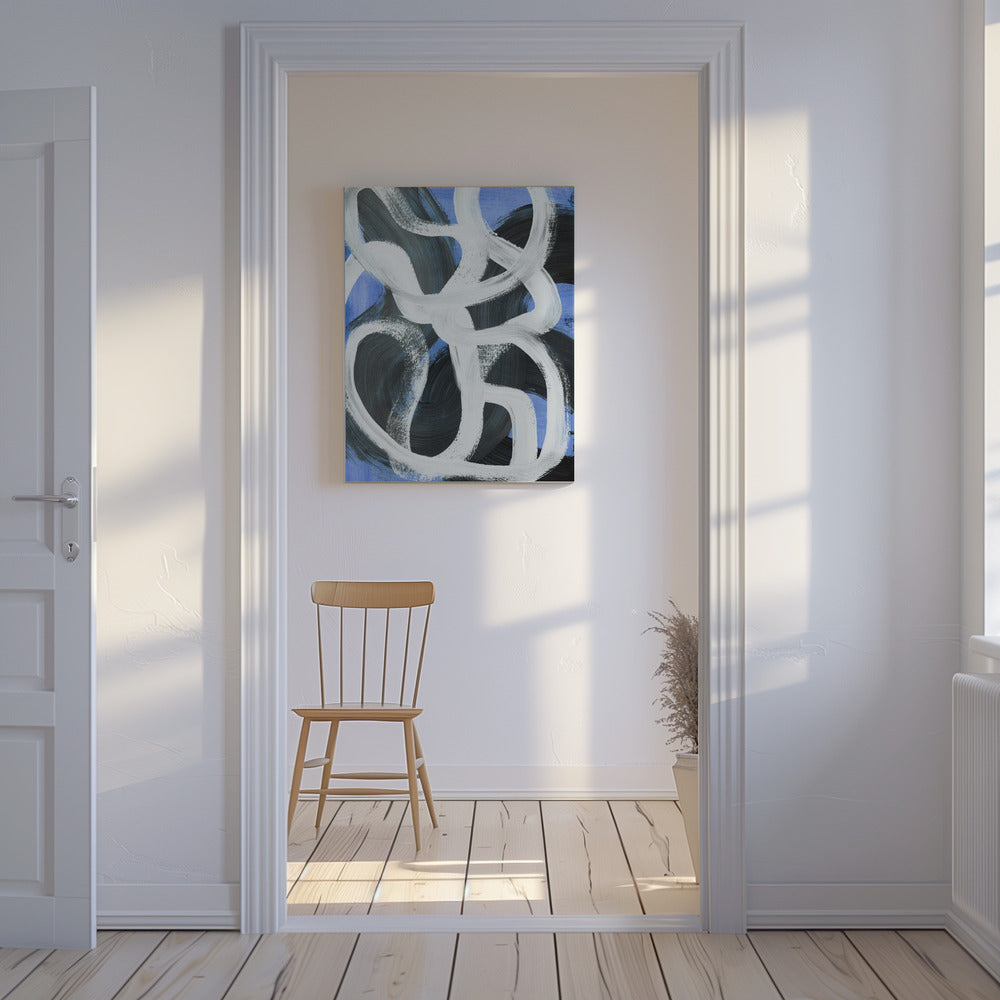 Abstract Brush Strokes 127 | Canvas