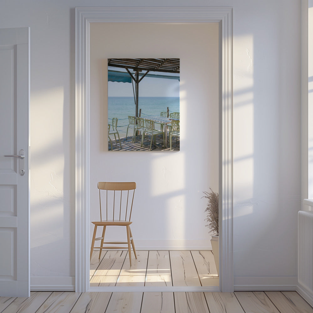 Oceanside View in Morocco | Canvas