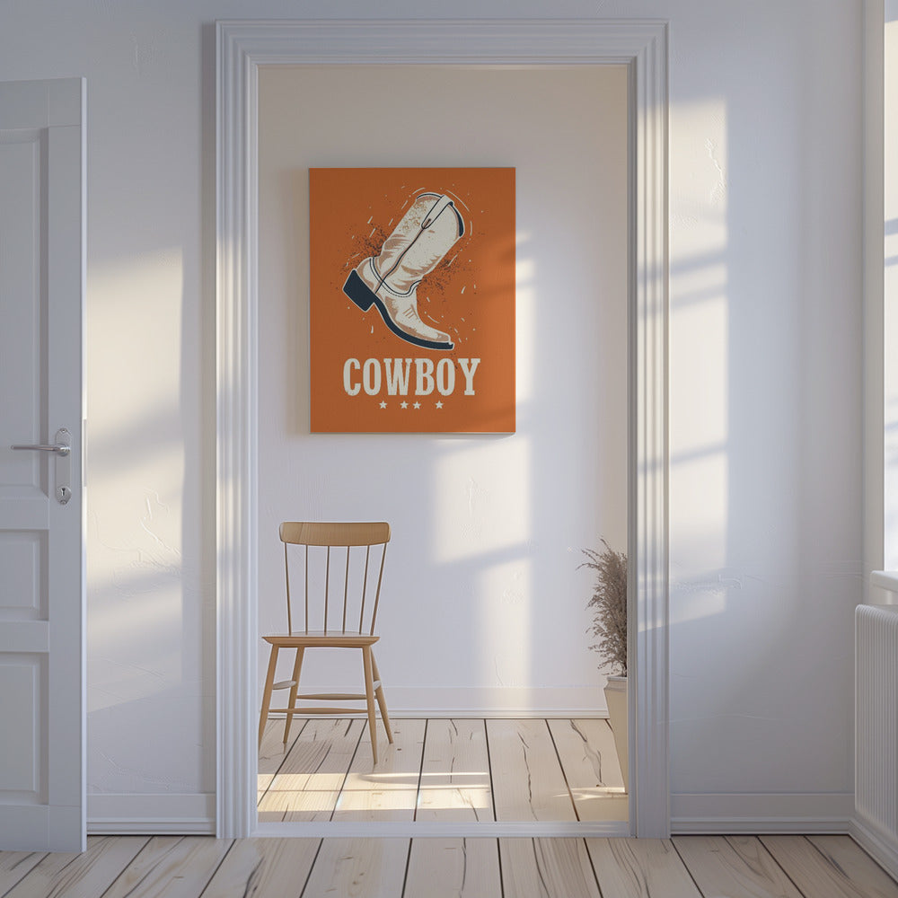 Cowboy Boots Vintage | Canvas