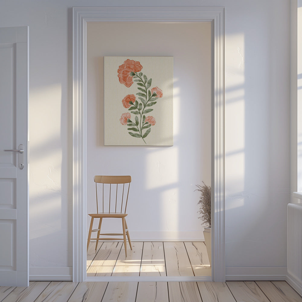 Marigold Flowers | Canvas