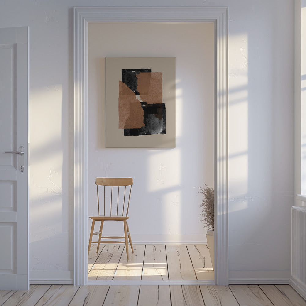 Earthy Blocks Blend | Canvas