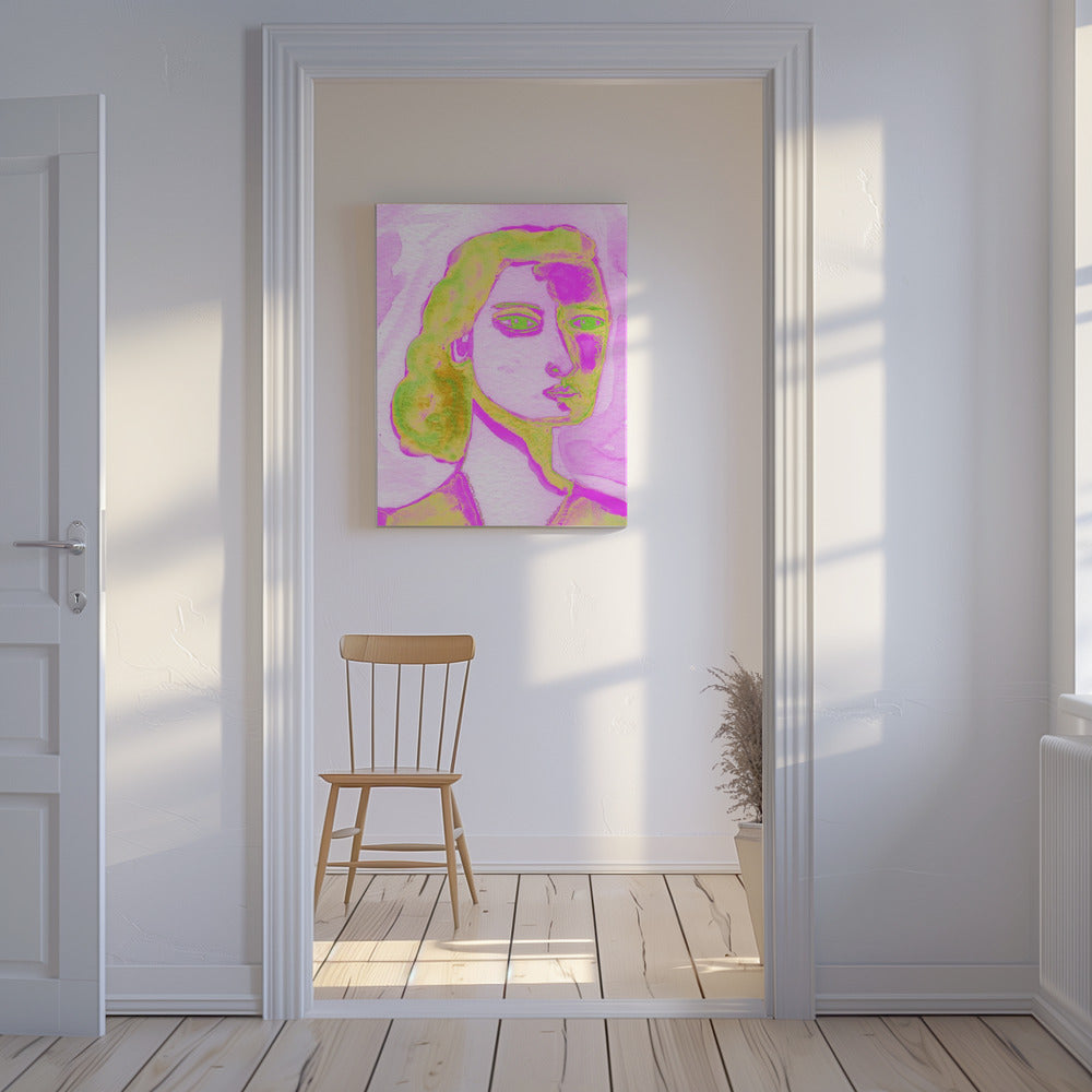 I Am Woman Purple | Canvas