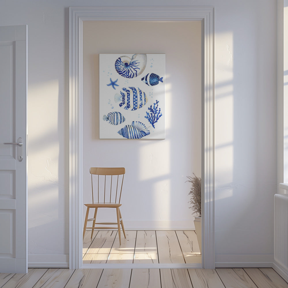 Inspired by the Tranquil Beauty of the Ocean | Canvas
