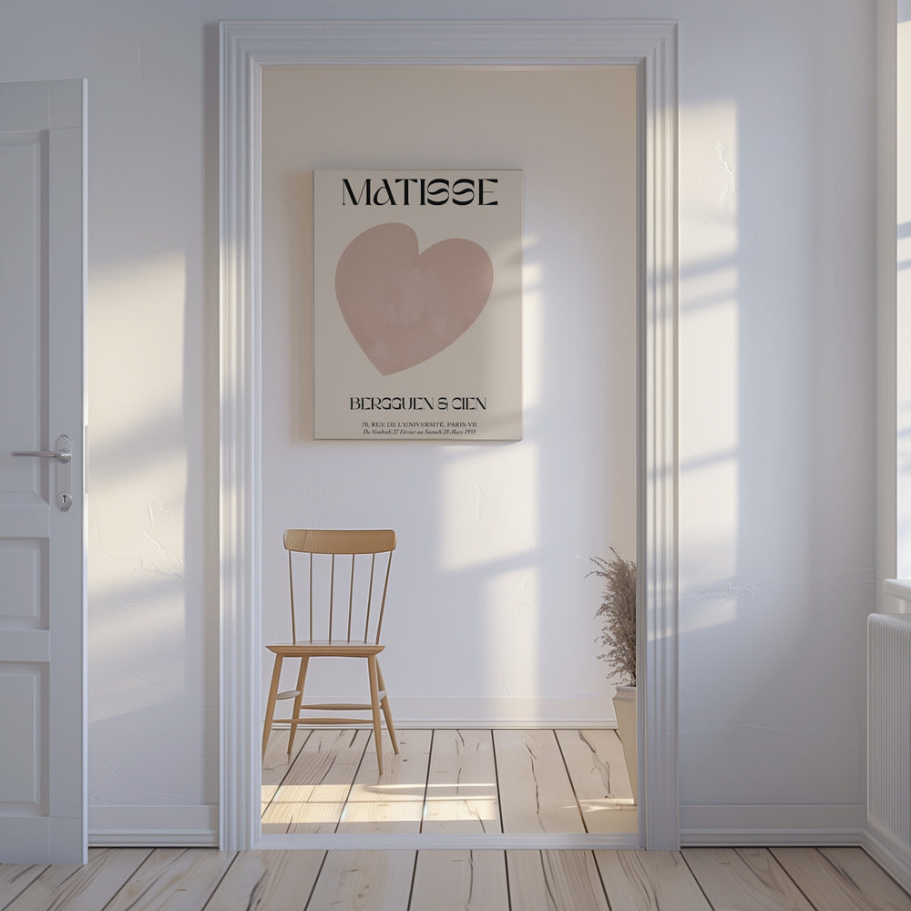 Beige Heart | Canvas