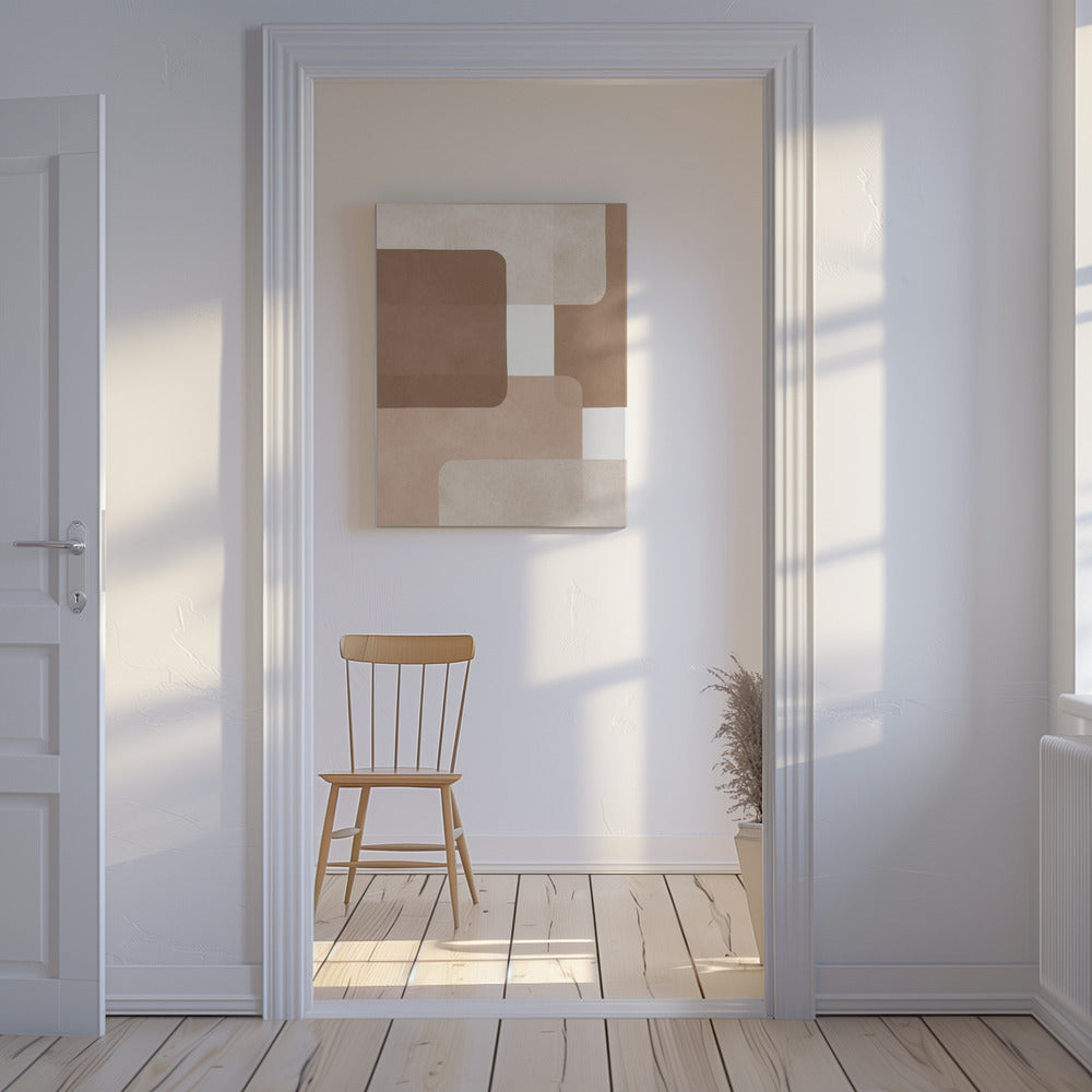 Boho watercolor strokes 2 | Canvas