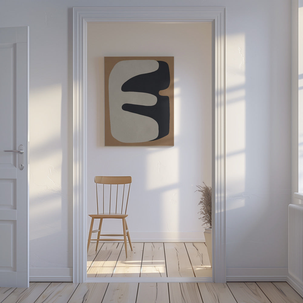 Brown and black art 3 | Canvas