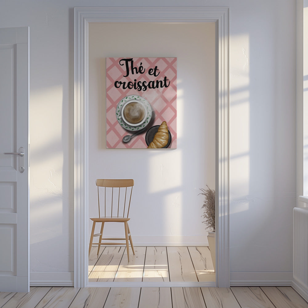 The Et Croissant | Canvas