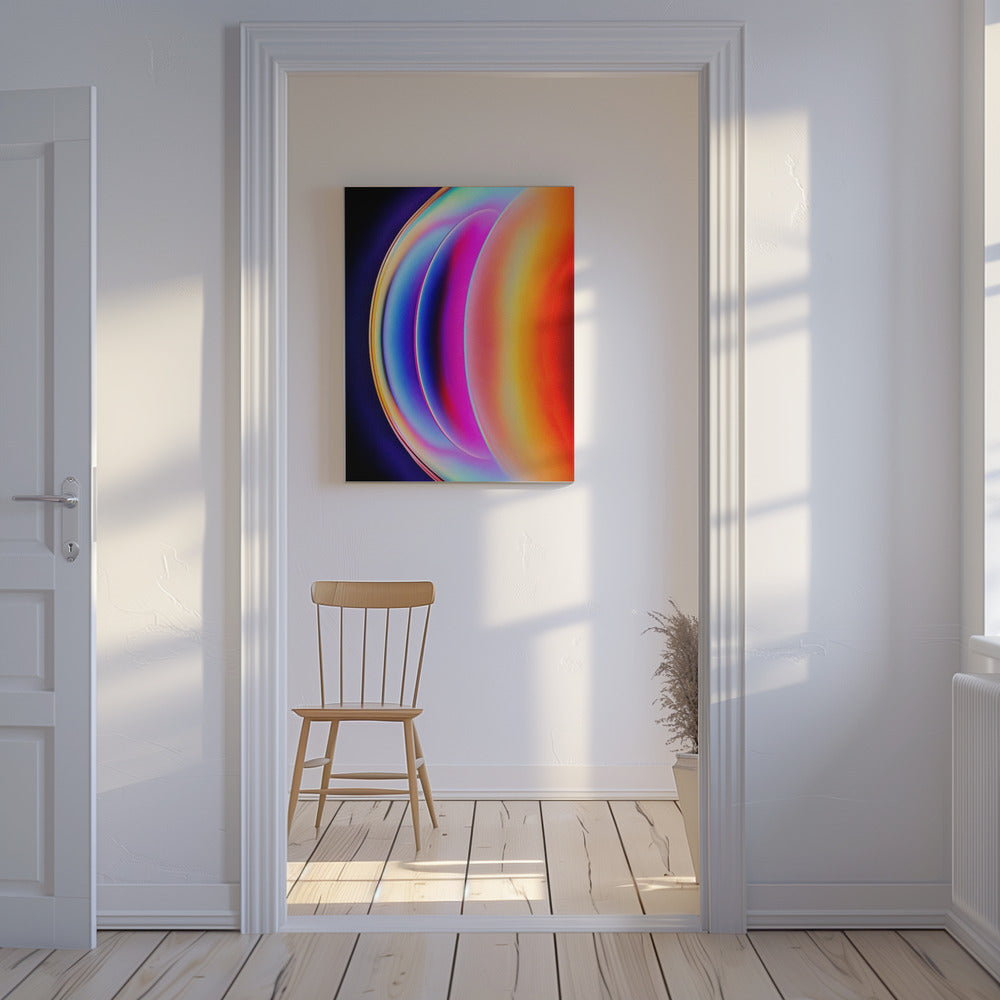 Paradise Gradient Halo | Canvas